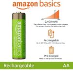 Amazonベーシック 充電池 充電式ニッケル水素電池 単3形8個セット