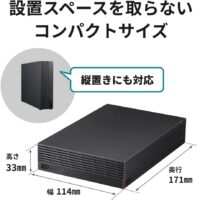 HDD 4TBが9000円のHD-AD4U3